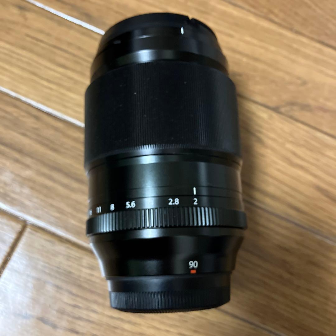 FUJIFILM XF90mmF2 R WR ほぼ新品　保護フィルタ付　中古美品