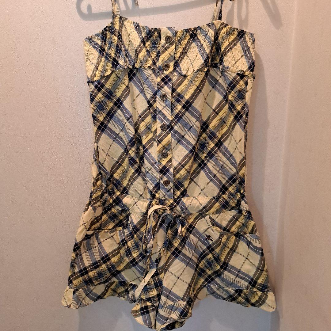 バーバリーブルーレーベル　オールインワン サロペット