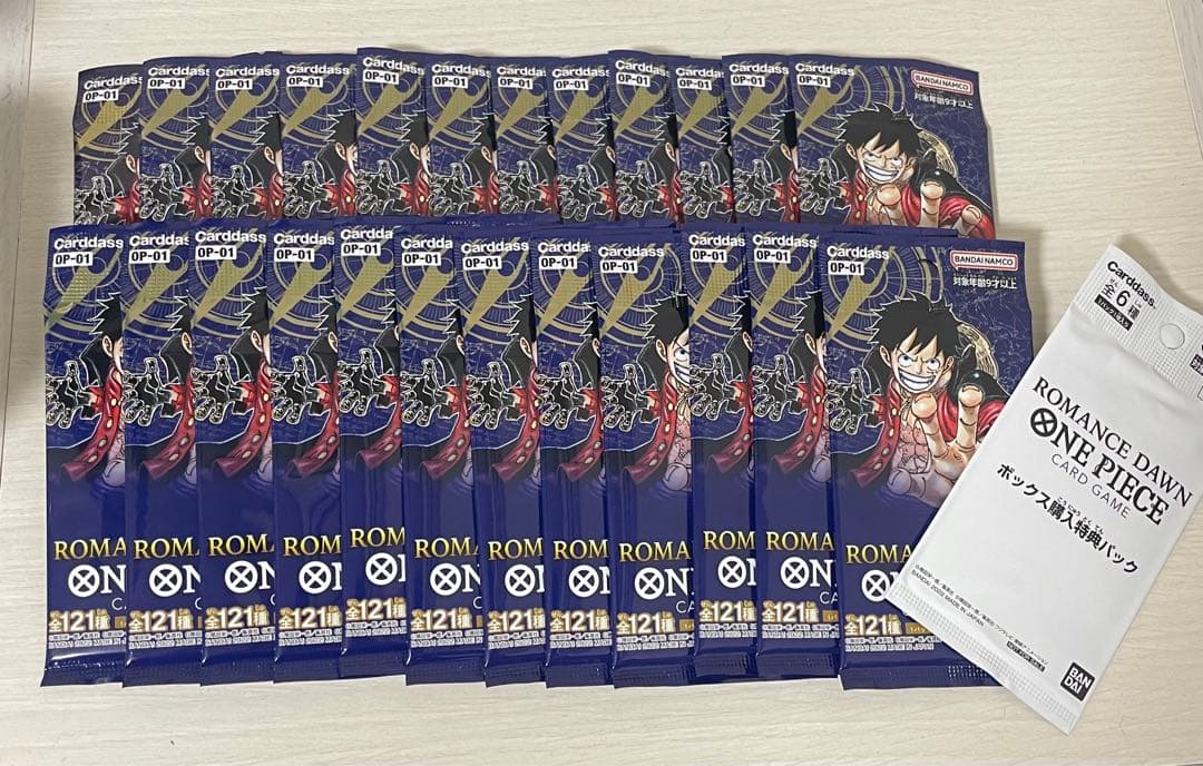 ワンピースカード ロマンスドーン 24パックセット新品未開封品