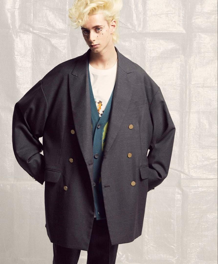 MAISON SPECIAL ダークグレー テーラードジャケット　最終値下げ