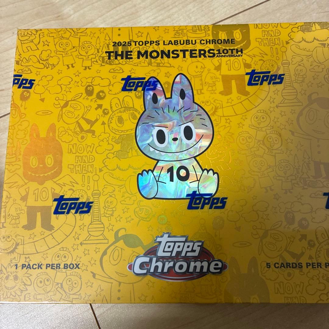 topps Labubu 未開封box