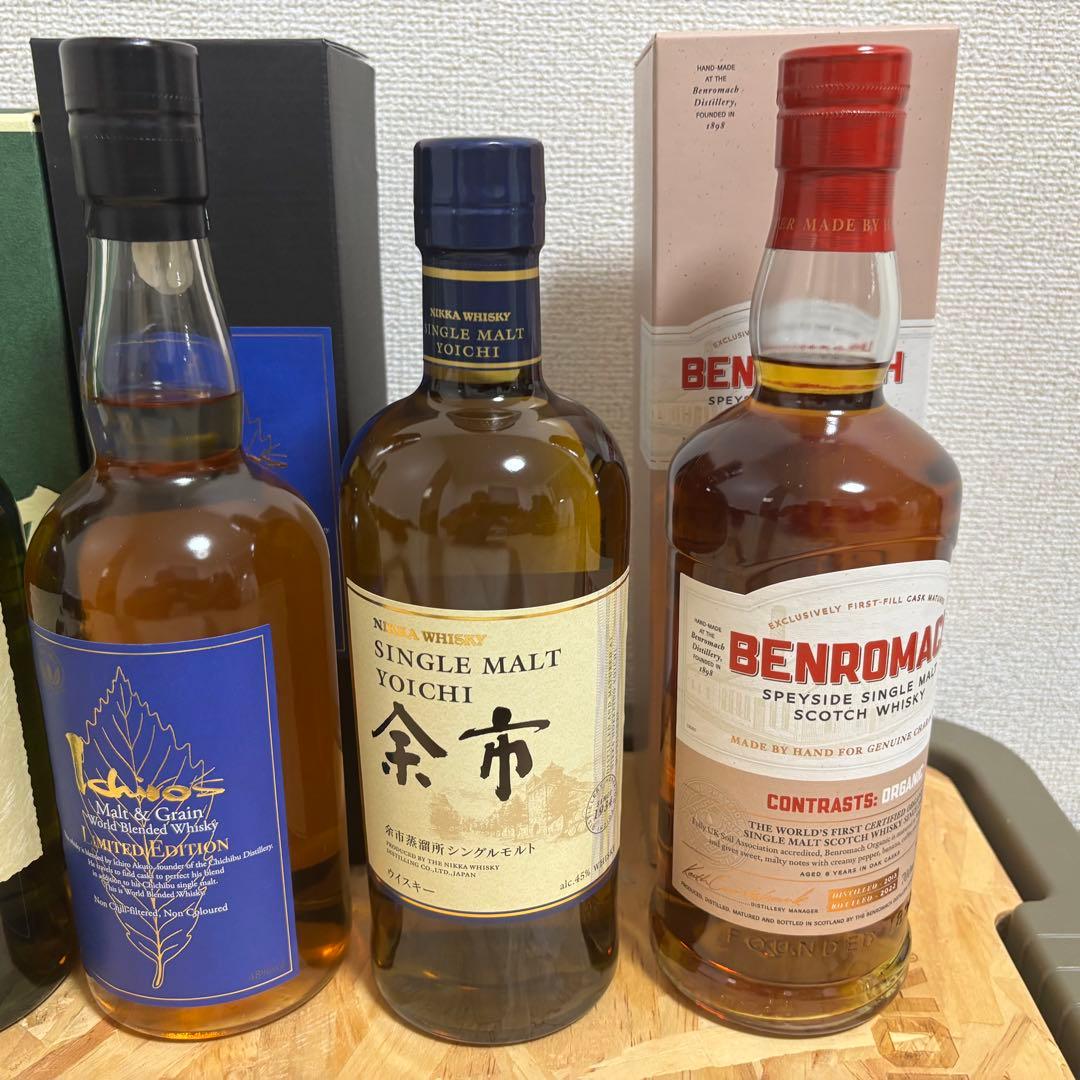 お得　定価割れ　白州12年・響・余市・イチローズモルトリミテッド・ベンロマック