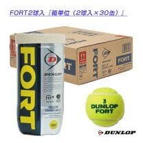 DUNLOP FORT テニスボール ２個×30缶入　新品