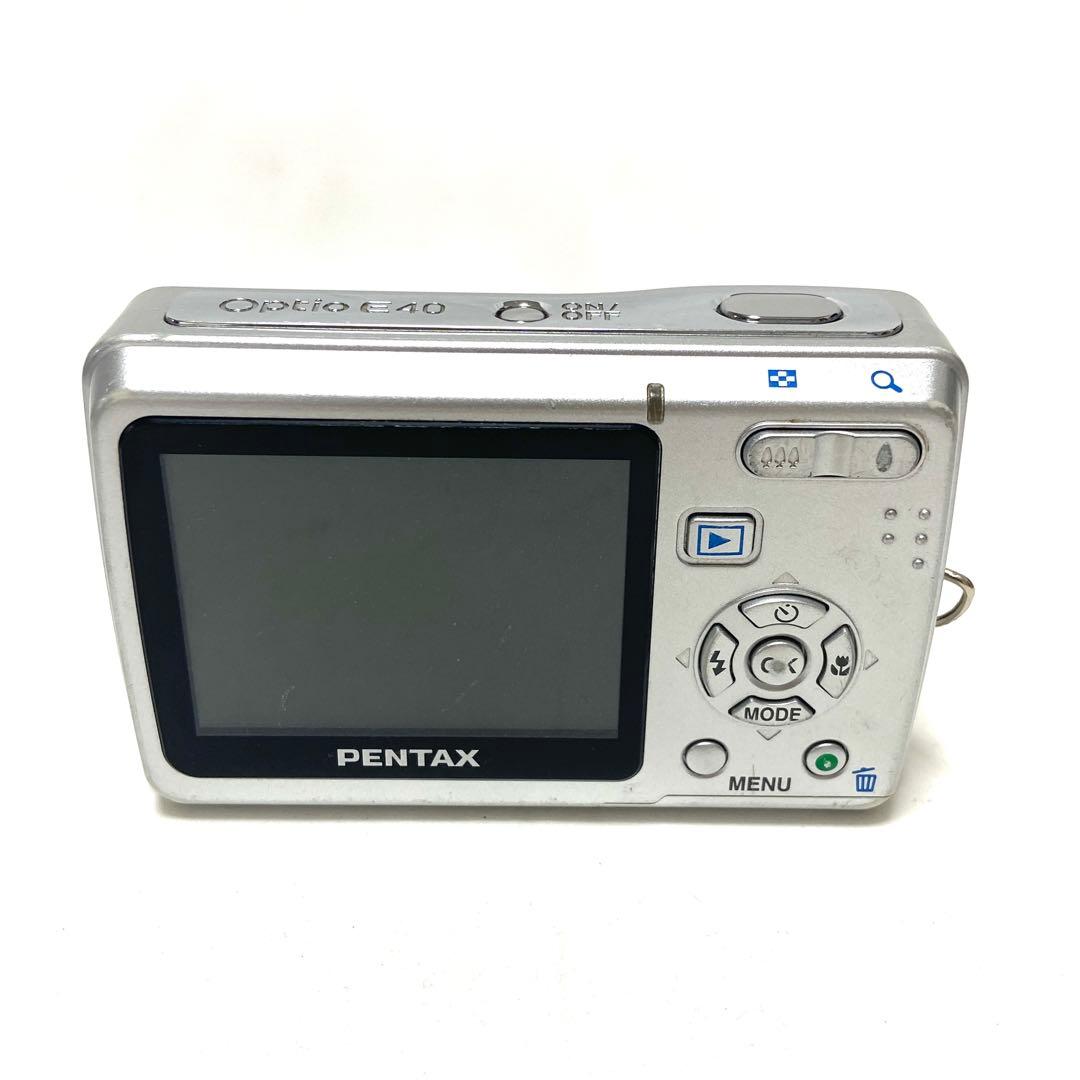 PENTAX Optio E40 コンパクトデジタルカメラ 動作品