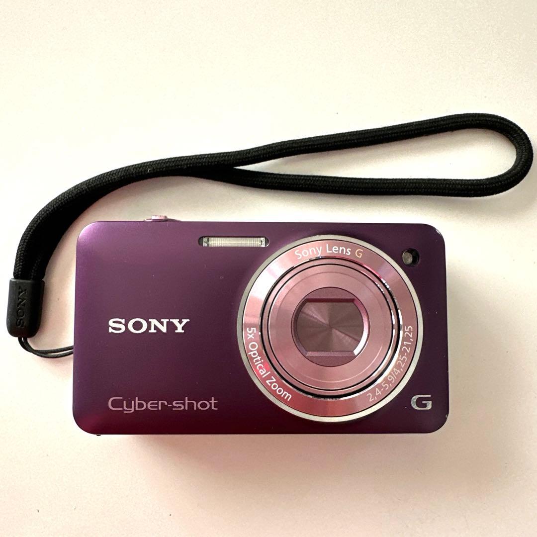 SONY Cyber-shot DSC-WX5 デジタルカメラ パープル