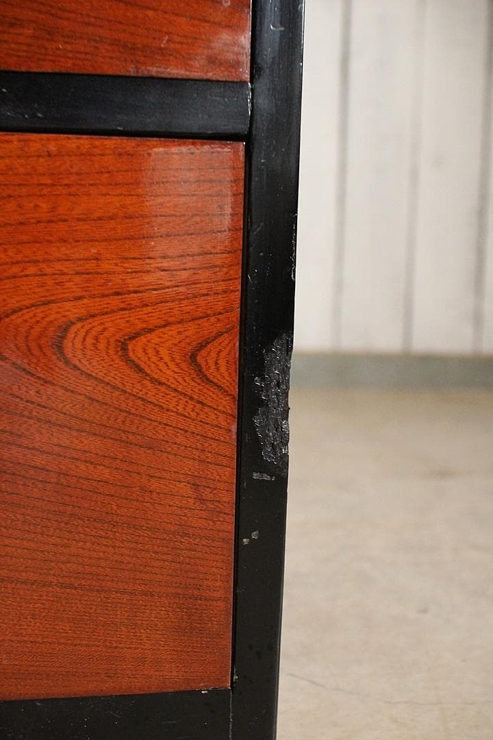 前欅の箪笥　2段　引き出し　タンス　収納　古家具　古民家　時代家具