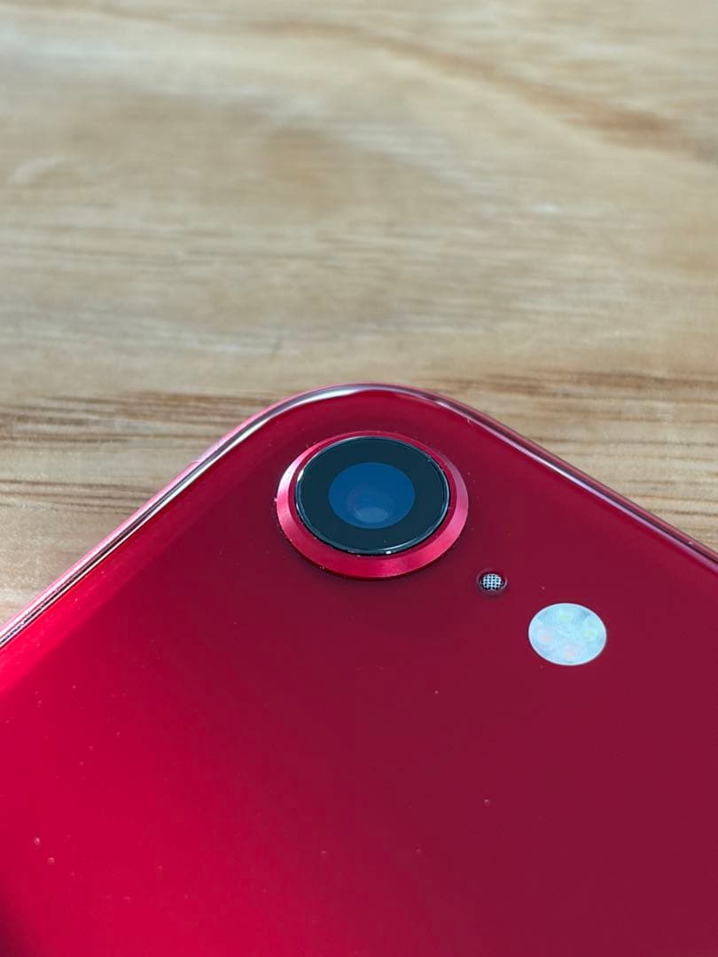 【美品】iPhone SE 256GB RED 第3世代 SIMフリー