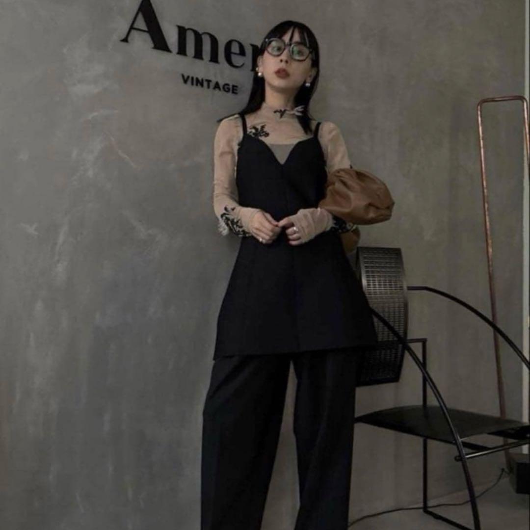 AMERI vintageシアートップス