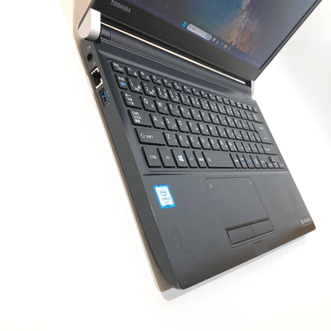 初心者✨快適i3・軽量・大容量SSD✨黒✨すぐ使えるノートパソコン◇D467-1