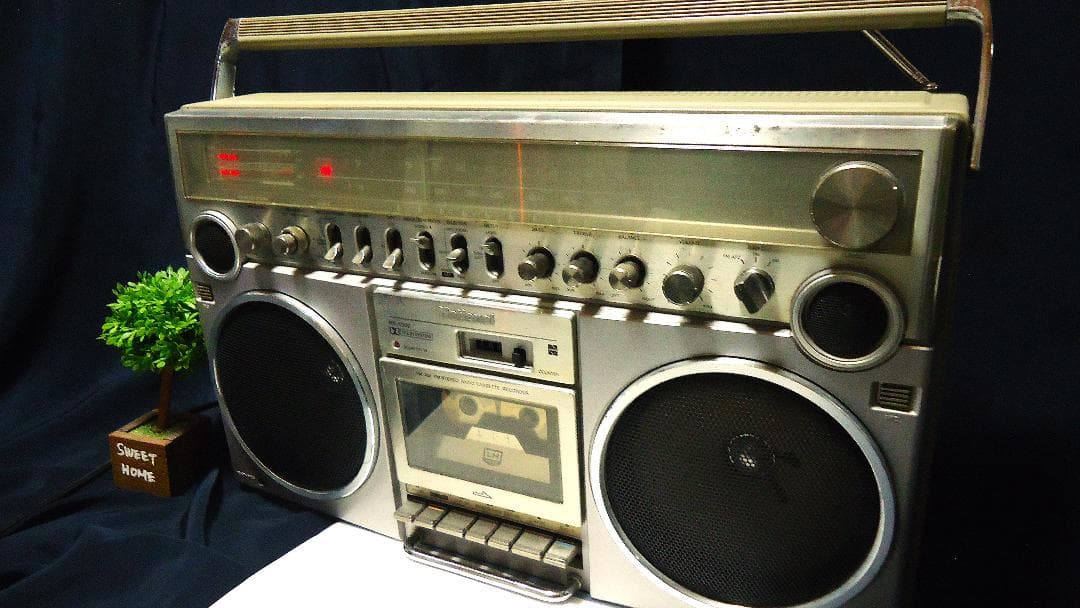 ♪昭和銘機 整備清掃ラジカセ National Disco MACRX-5500