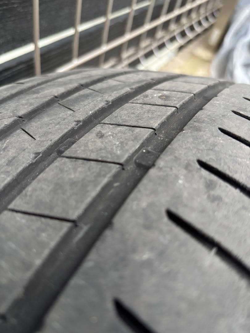 デリカd5 前期　純正ホイール&タイヤ　4本セット