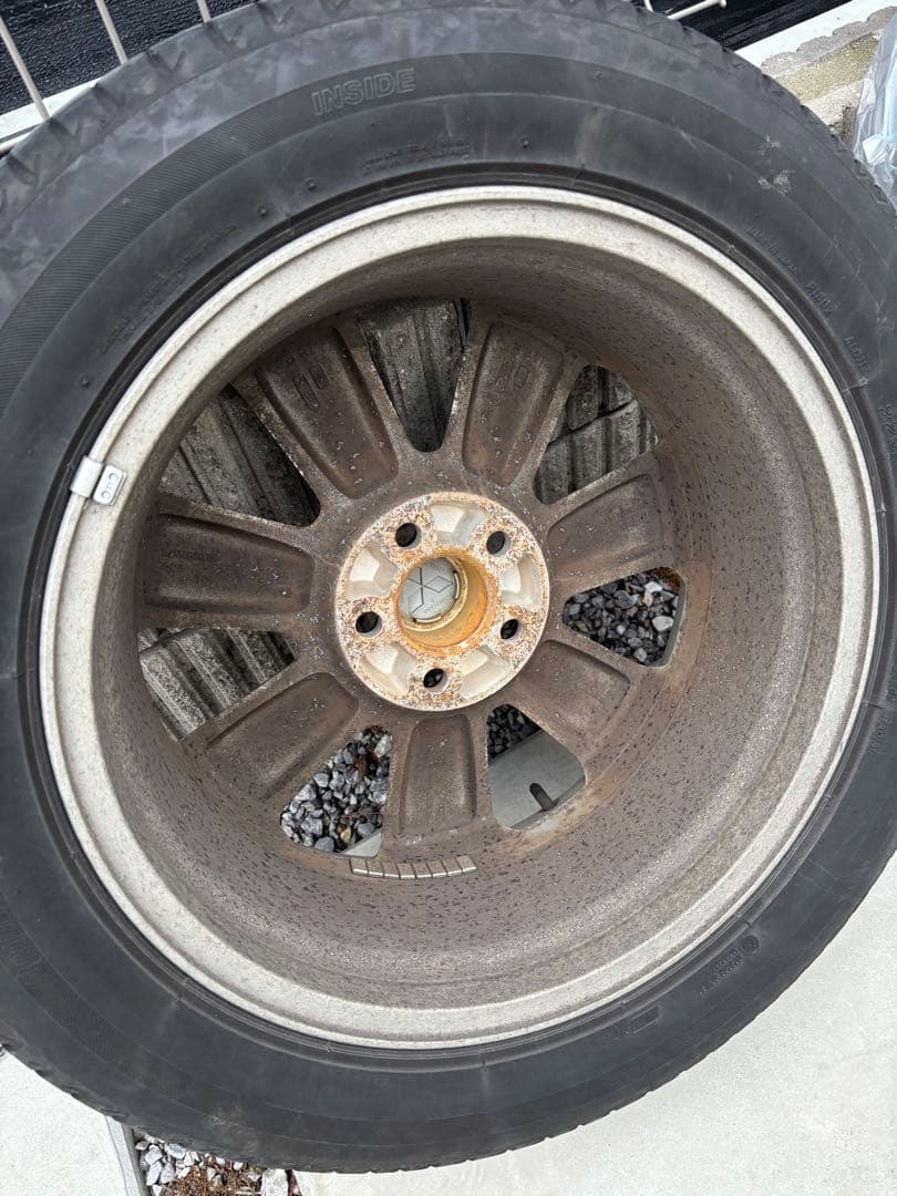 デリカd5 前期　純正ホイール&タイヤ　4本セット