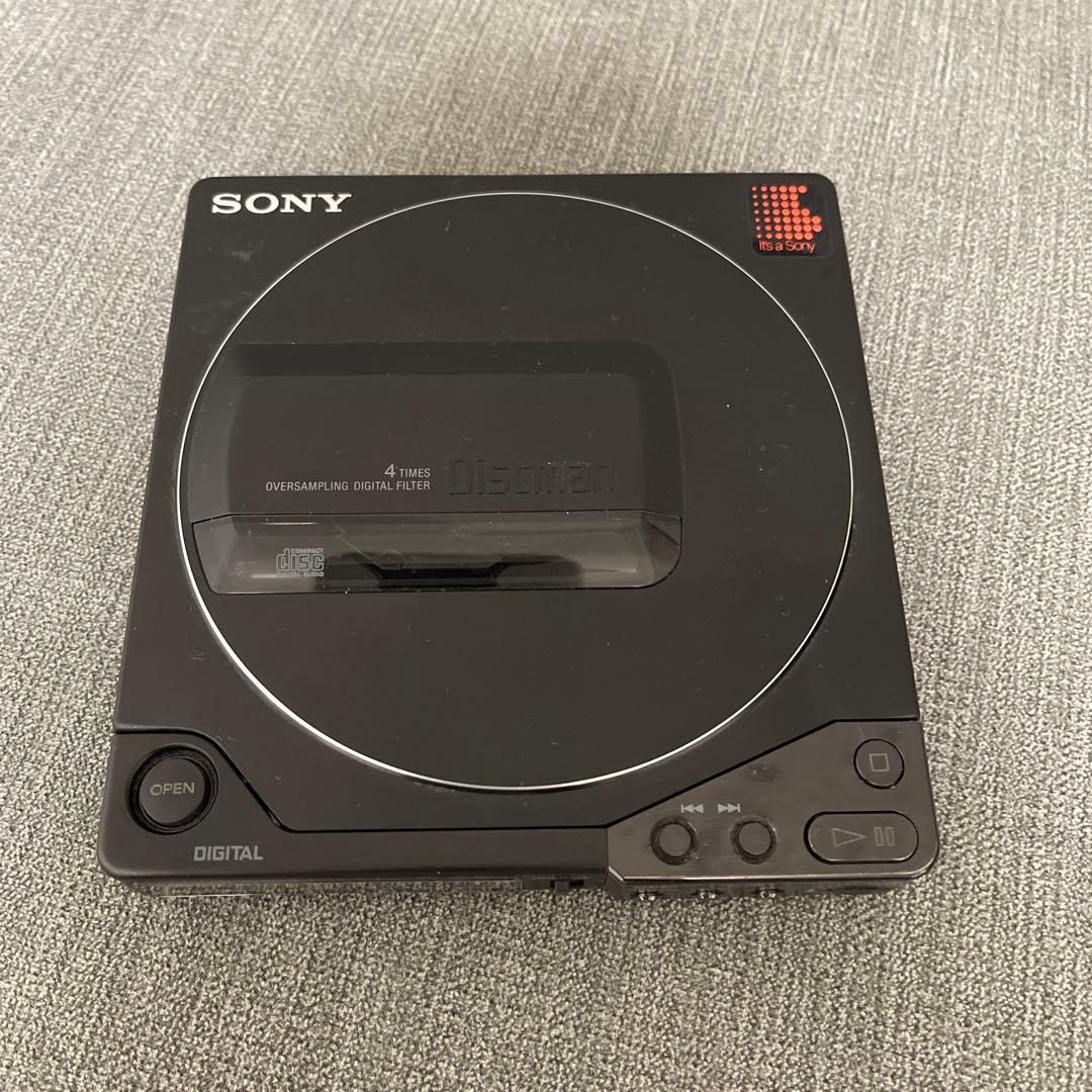 SONY CDプレーヤー Discman SONY D-250動作未確認ジャンク