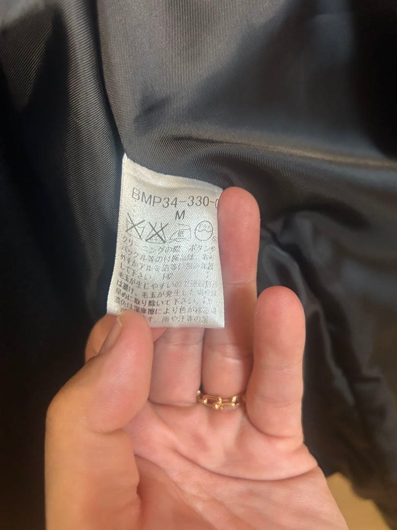 バーバリーブラックレーベル ピーコート　バーバリーチェック　サイズＭ