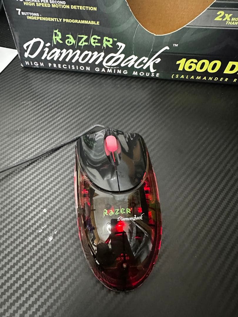 Razer Diamondback　SALAMANDER RED