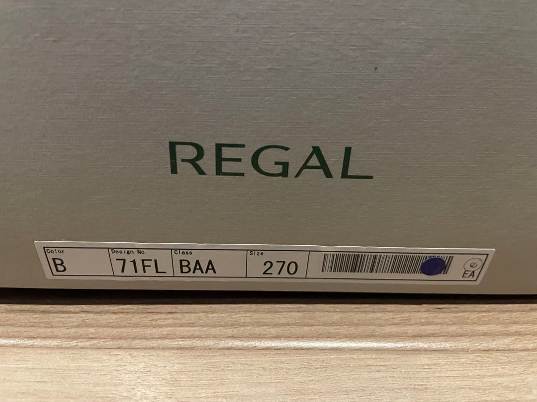 REGAL ウィングチップ　新作　新品未使用