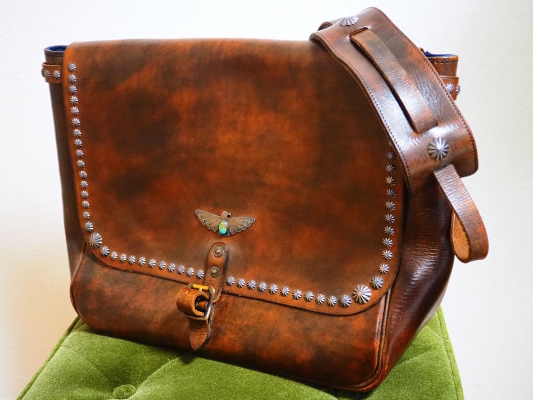 larrysmith ラリースミス　廃盤希少フルカスタムメールバッグ