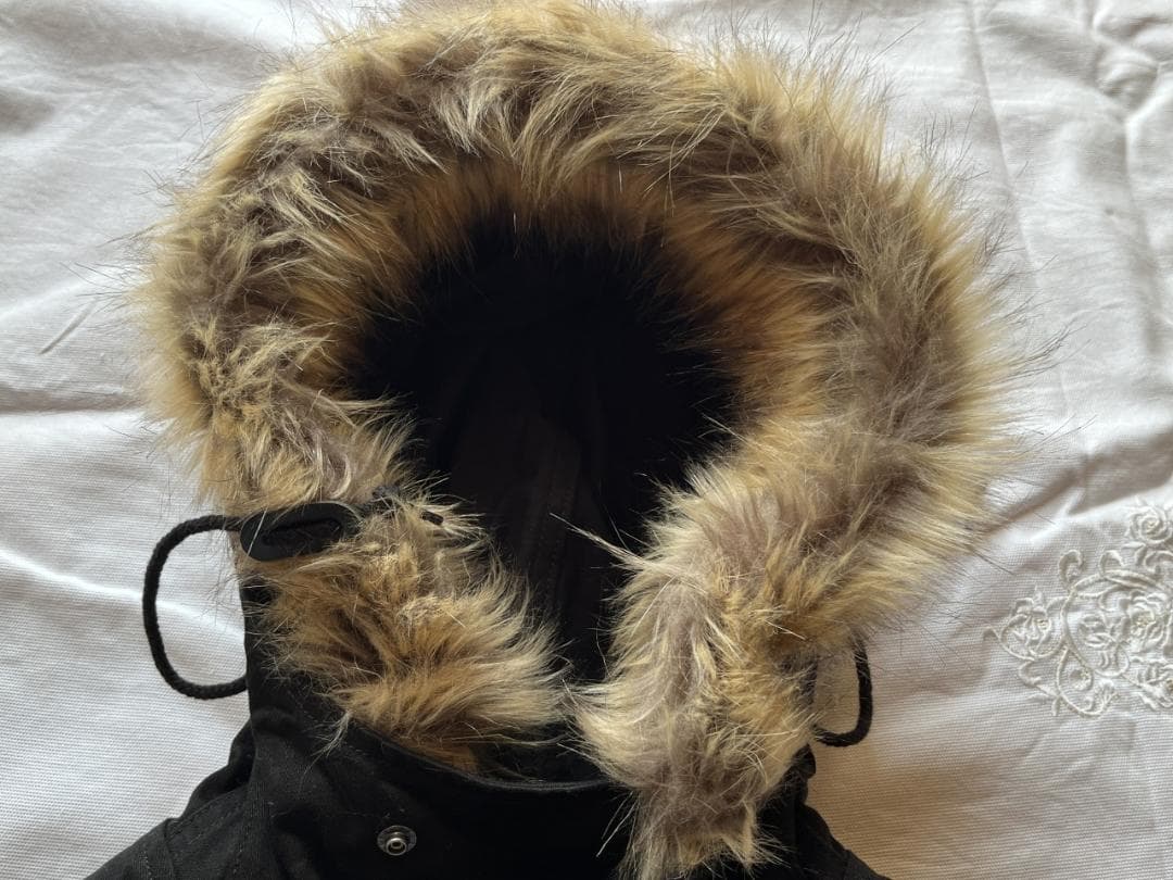 フレッドペリー フィッシュテールパーカー モッズコート ブラック XS