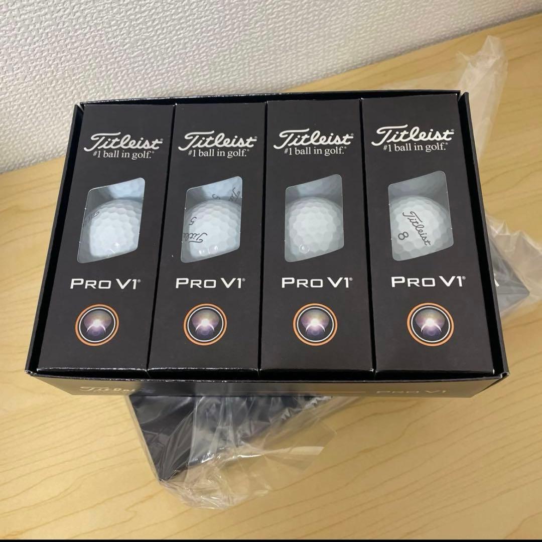 Titleist Pro V1 ゴルフボール 12個入り❌2箱