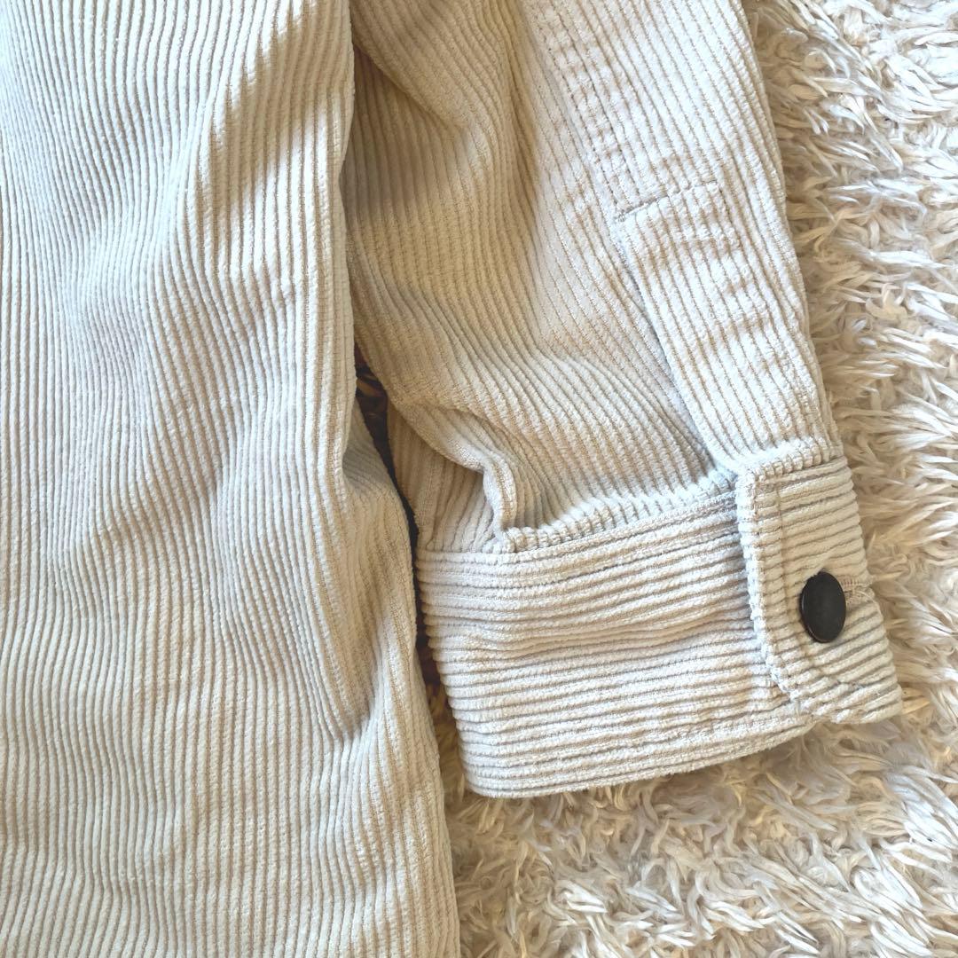 美品◯MEYAME コーデュロイ フード ジャケット ベージュ