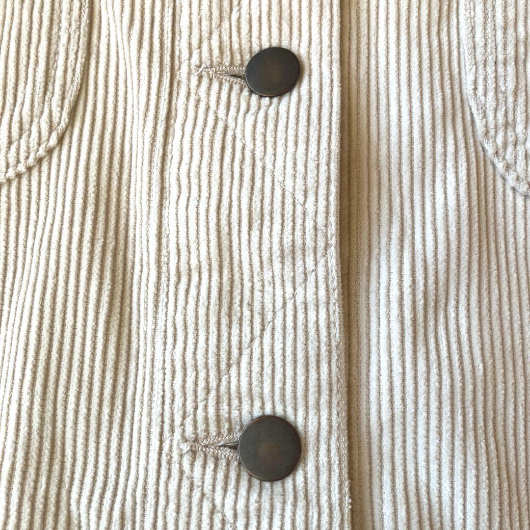 美品◯MEYAME コーデュロイ フード ジャケット ベージュ