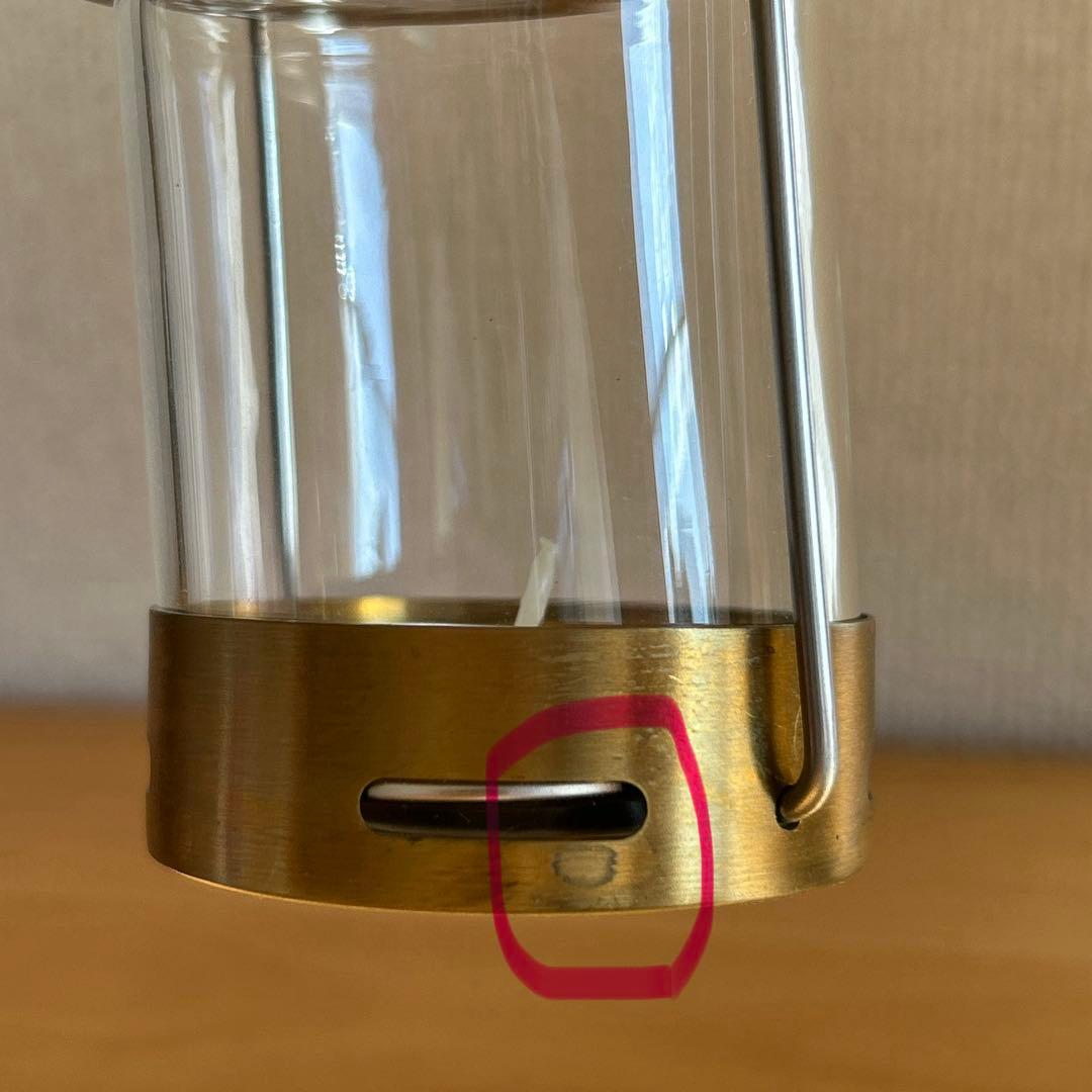 Lue 真鍮製のティーライトキャンドル・ランタン