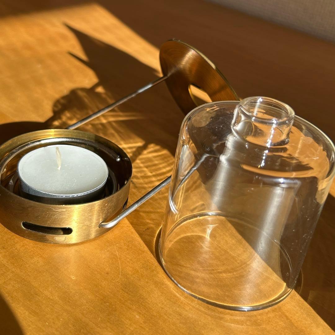 Lue 真鍮製のティーライトキャンドル・ランタン