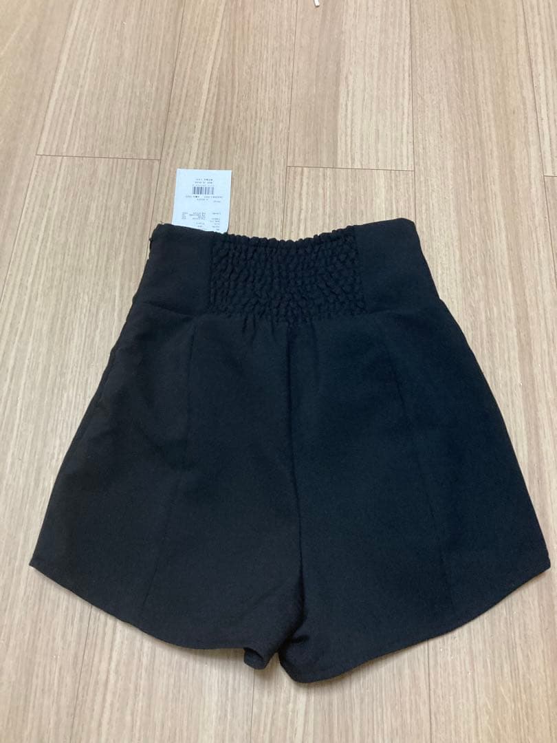 Darich ダーリッチ 美シルエットショートパンツ ブラック FL