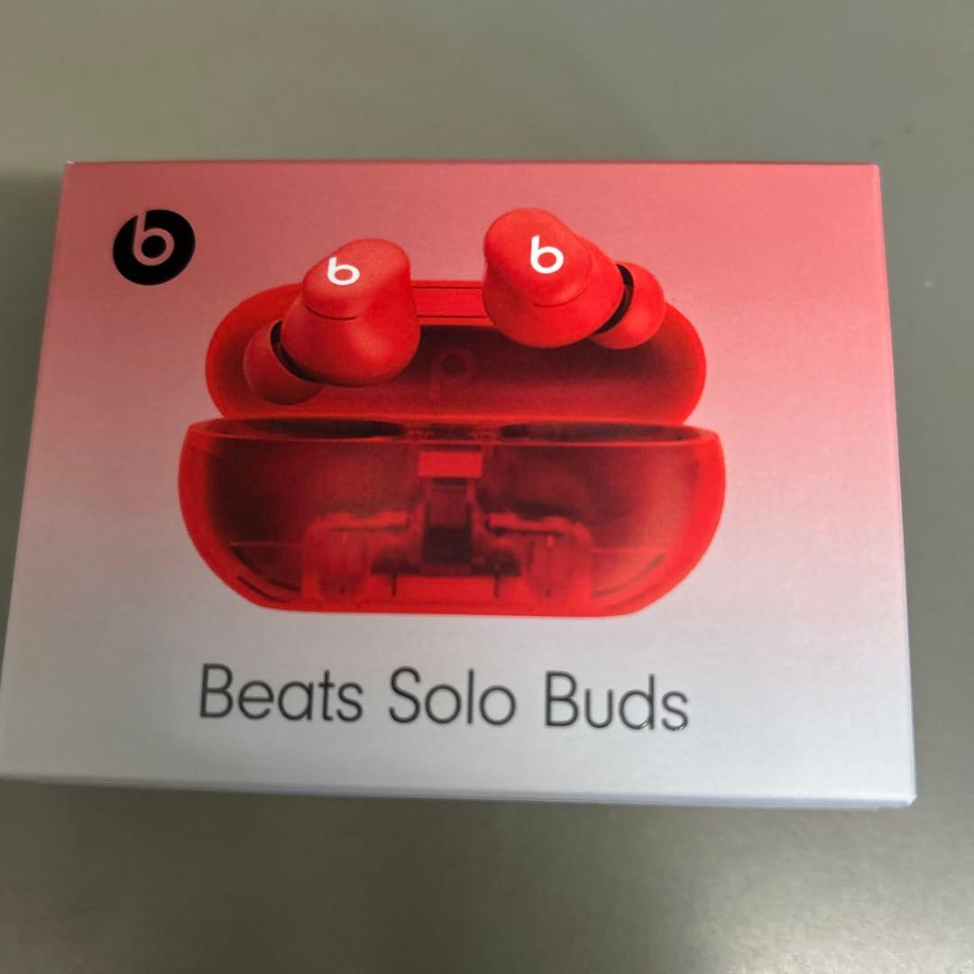 Beats Solo Buds レッド 本体新品未開封です！まとめ売り可！