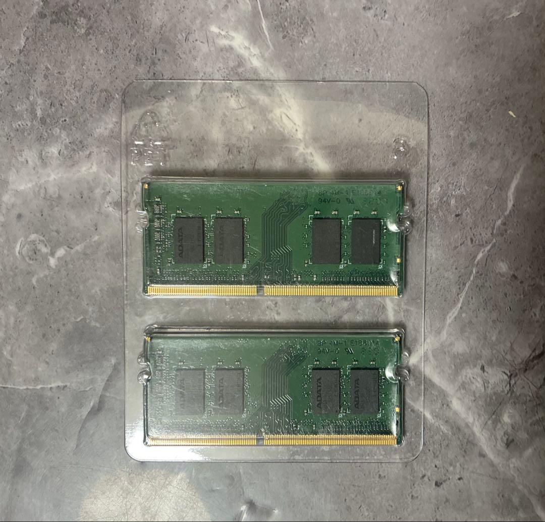 【新品未使用】ADATA DDR4 2666MHz 8GB×2 ノートPCメモリ