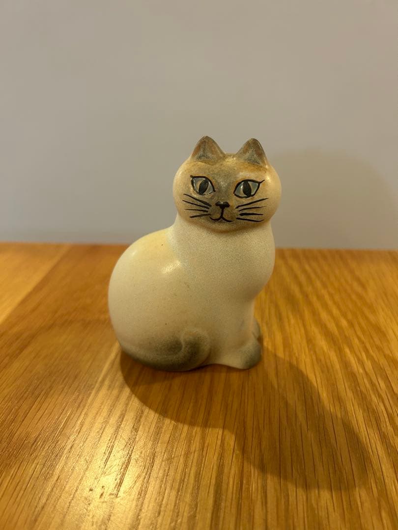 リサラーソン Lisa Larson ネコ 3個 ミア マンズ