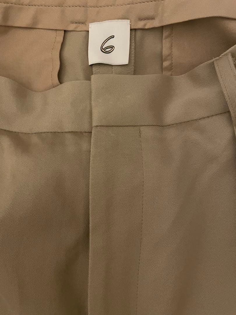 6roku コットンチノショーツ