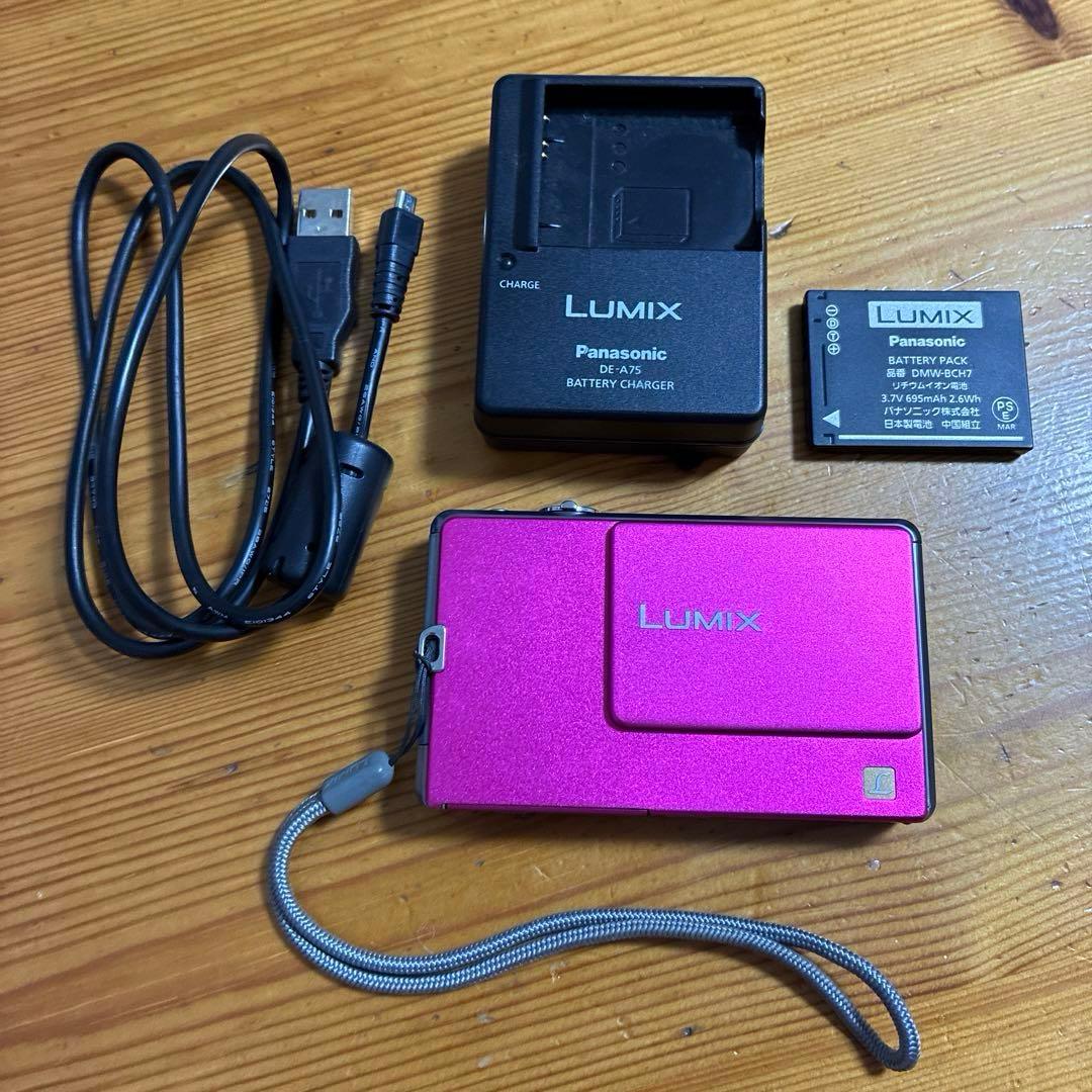 Panasonic LUMIX ピンク デジタルカメラ