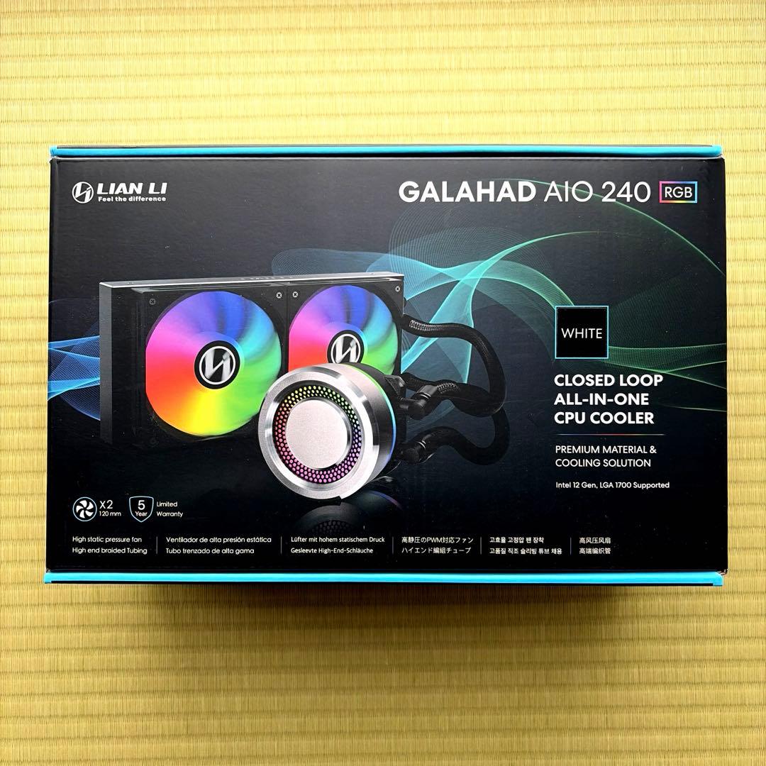 【未開封】LIAN LI Galahad AIO 240 ホワイト