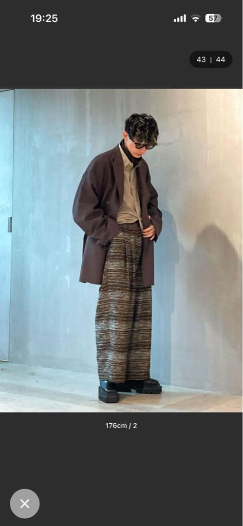 ダブルブレストテーラードジャケット【MAISON SPECIAL】