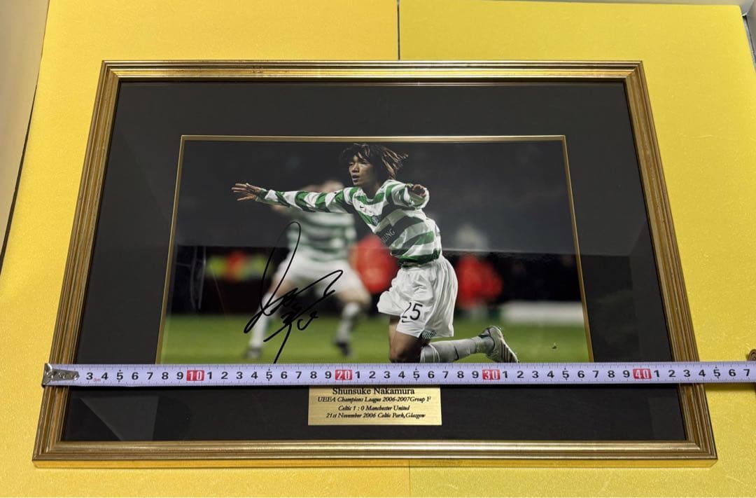 ☆鑑定書付き 中村俊輔 サイン