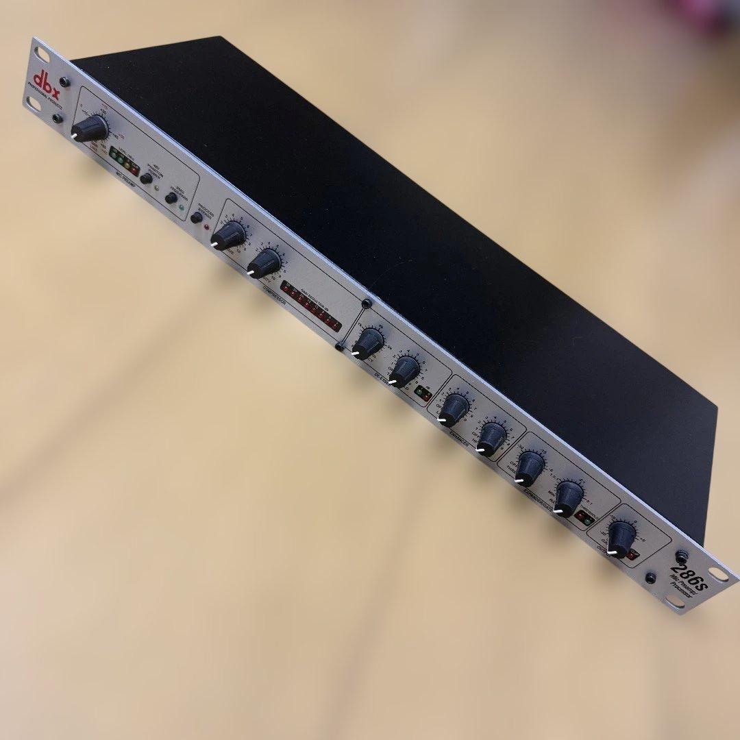 【定番】dbx 286s マイクプリアンプ チャンネルストリップ コンプレッサー