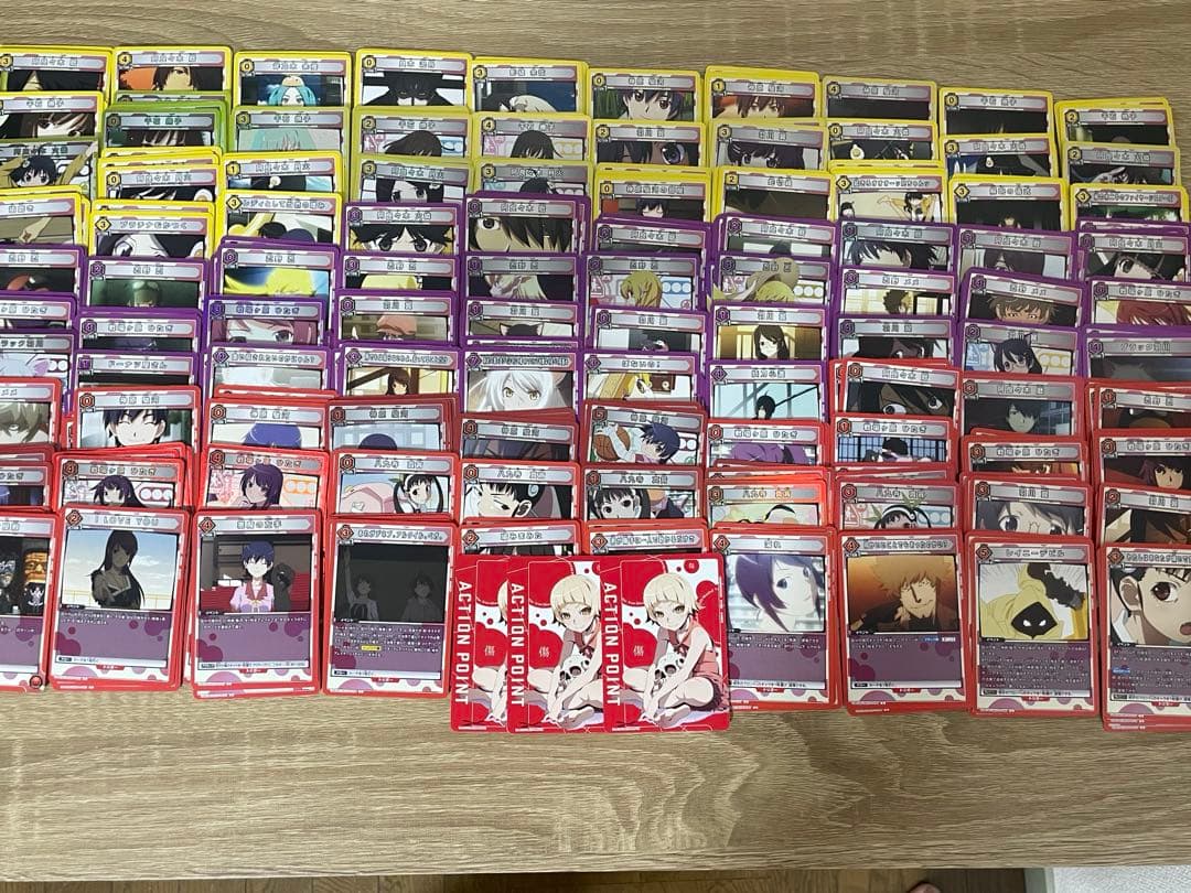 ユニオンアリーナ 物語シリーズ 全色 SR以下4コン