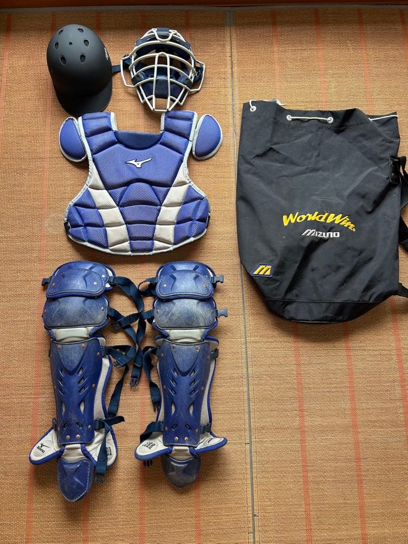 Mizuno WorldWin キャッチャー用プロテクターセット