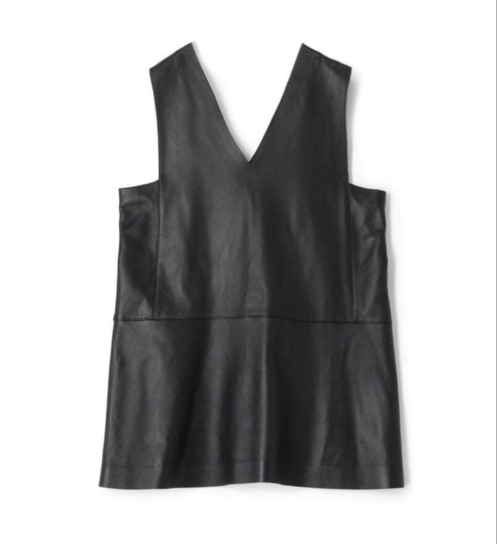 【正規品】BACCA ソフトシープレザー ベストチュニック