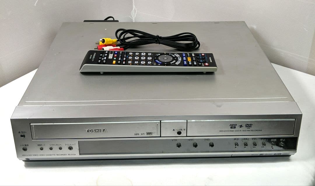 TOSHIBA VTR一体型ビデオレコーダー　　　　RD-XV34SJ