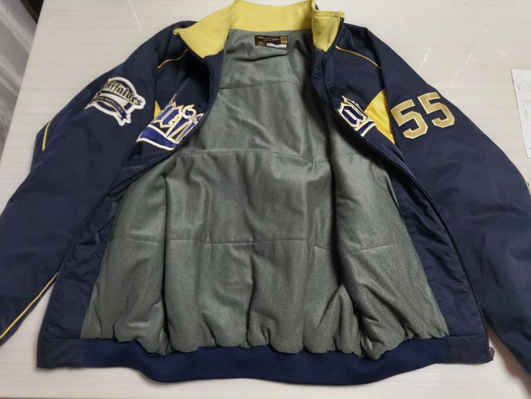 ［期間値下］オリックスバファローズ　55　T-岡田　ミズノプロ　グラウンドコート