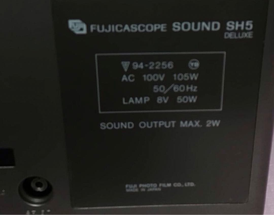 特価の逸品❗️フジカスコープ　サウンド　SH5 プロジェクター