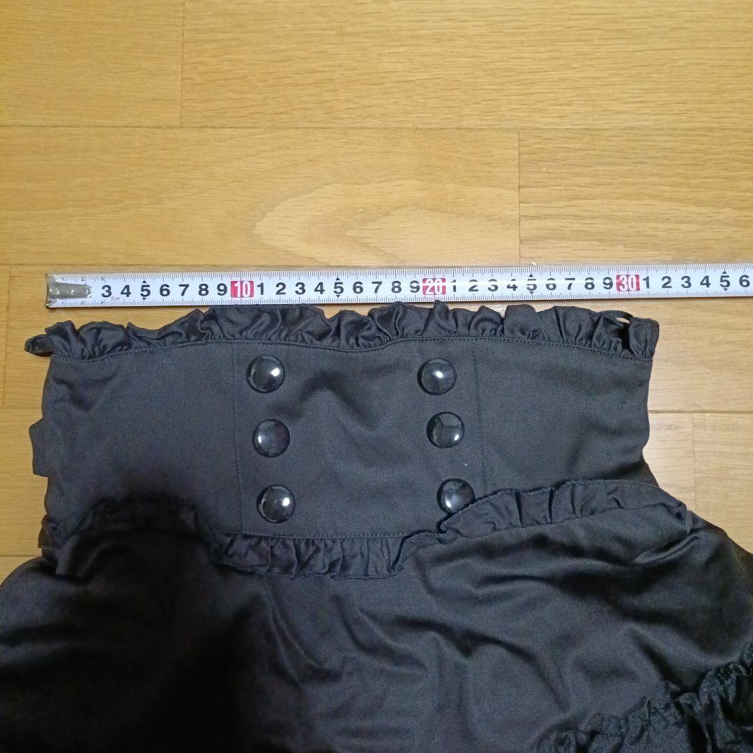 PEACE NOW　ピースナウ　ブラックフリルミニスカート