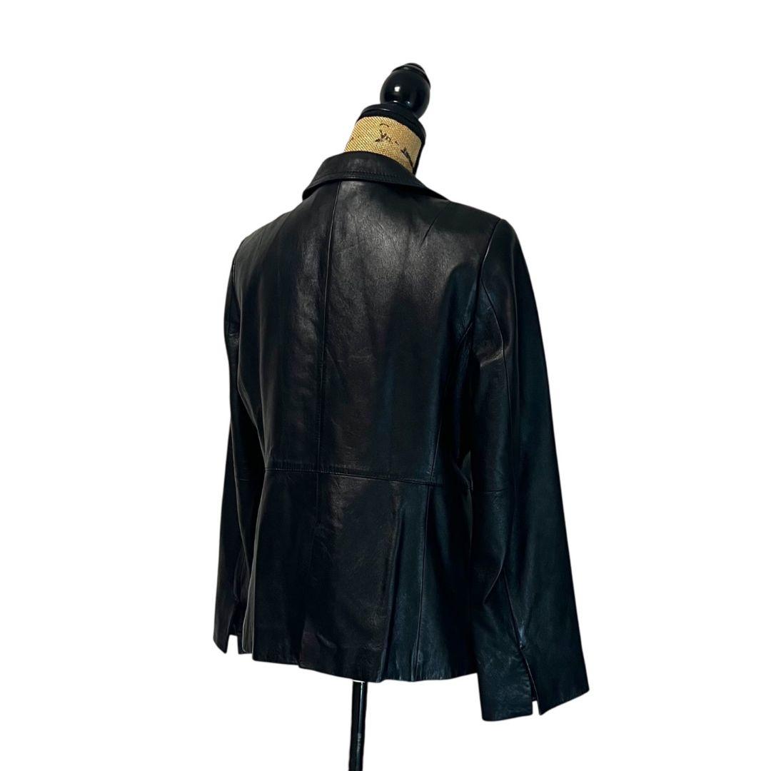 【大きいサイズ】【羊革】【44】23区 レザージャケット レディース