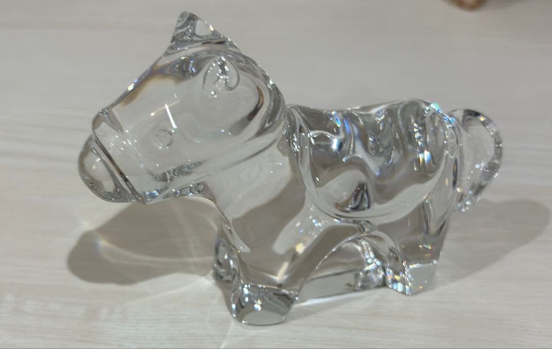 Baccarat バカラ ミニマルズ ポニー 馬 クリスタル
