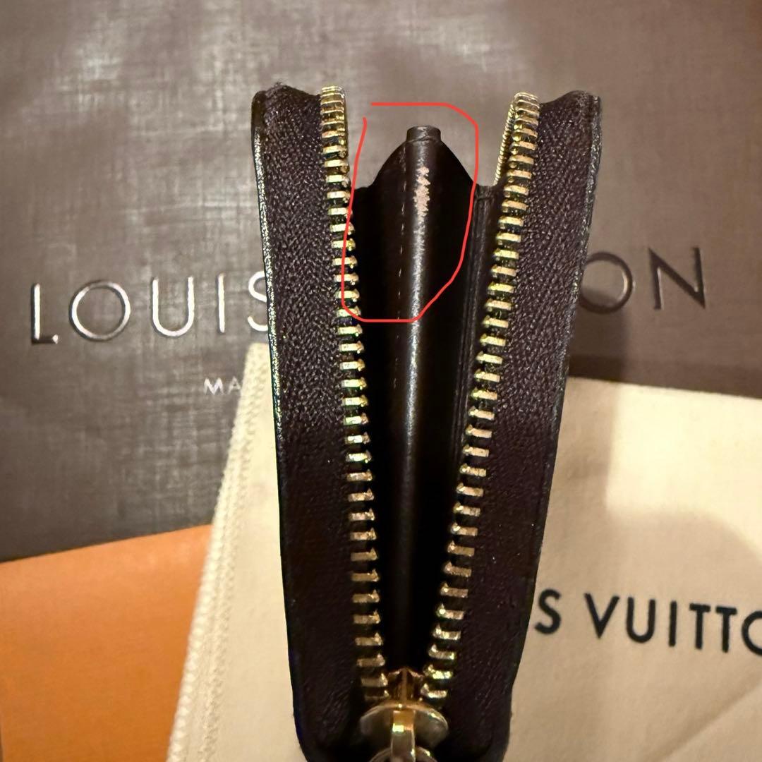 LOUIS VUITTON ヴェルニ ジッピーパース アマラント