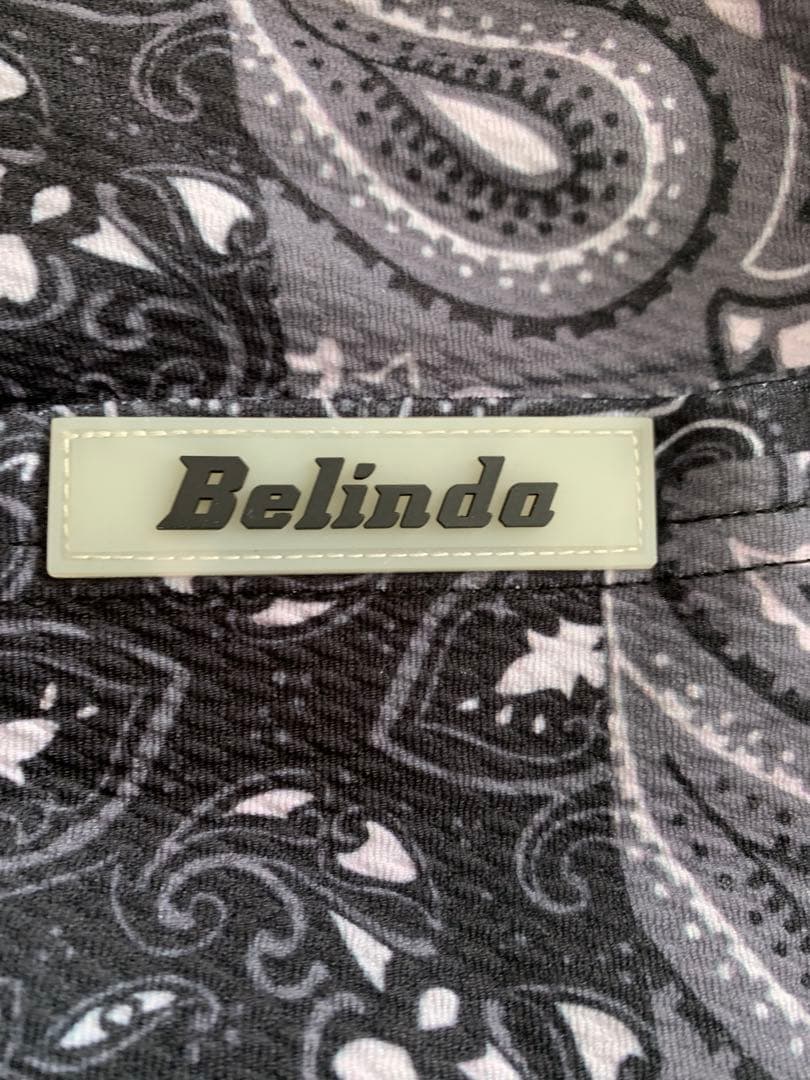 ベリンダ Belinda ペイズリーパンツ スキニーパンツ ホワイトストライプ