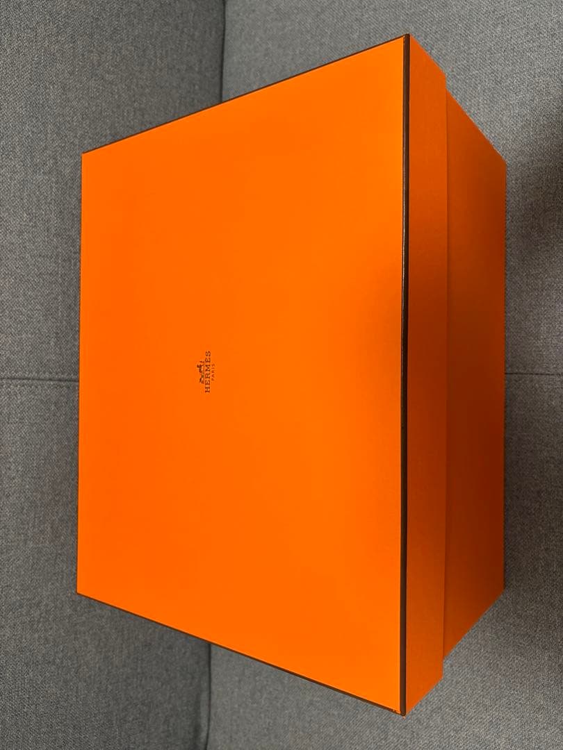 エルメス　箱と紙袋とリボンのみ　オレンジボックス　ピコタンmm 22 ラッピング