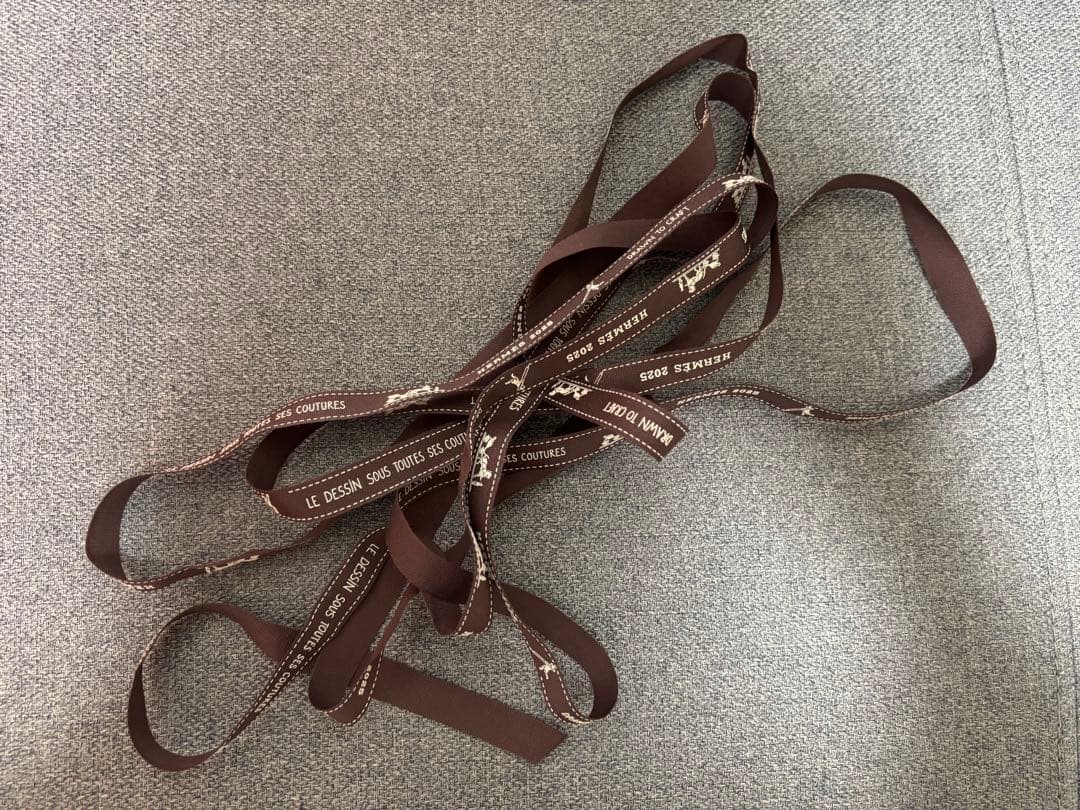 エルメス　箱と紙袋とリボンのみ　オレンジボックス　ピコタンmm 22 ラッピング